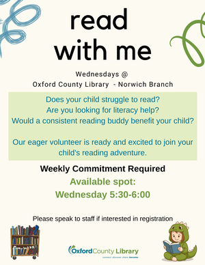 NOR - Read With Me NOR - Read With Me